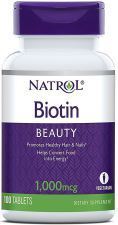 Biotin 1000 mcg 100 tabletter