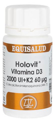 Holovit Vitamin D3 2.000 ui + K2 60 ag 50 kap