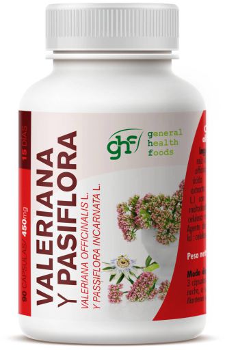 Valerian + Passiflora 450 mg 90 kapslar