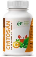 Kitosan med grönt te och vitamin C 600 mg 100 kapslar