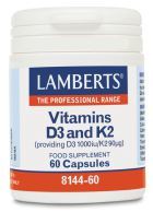 Vitamin D3 1000 IE och K2 90 60 kapslar