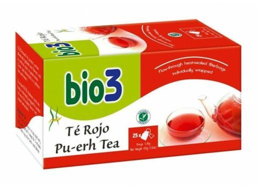 Pu Erh röda tepåsar