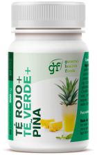 Rött te + grönt te + ananas 60 kapslar 500 mg