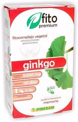 Fitopremium Ginkgo 30 kapslar