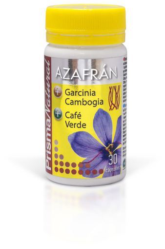 Safran + grönt kaffe + Garcinia Cambogia 30 kapslar