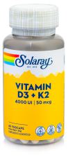 Vitamin D3 + K2 60 Kapslar