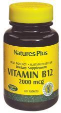 Vitamin B12 2000 mcg 60 tabletter