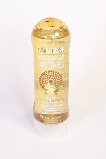 Madagascar Sweetness 2 i 1 massagegel med värmeeffekt - 200 ml