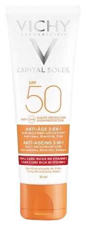 Capital Soleil Anti-Aging Photoprotector 3 i 1 SPF 50 50 ml