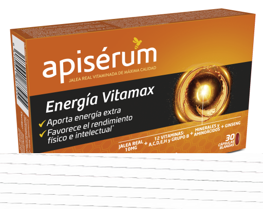 Apiserum Energia Vitamax 30 kapslar