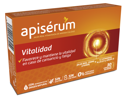 Apiserum Vitality 30 kapslar