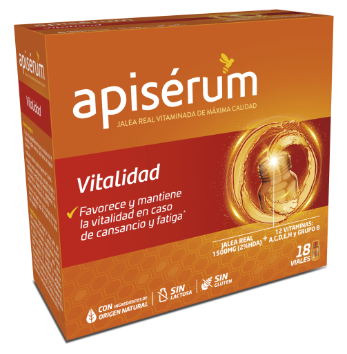 Apiserum Vitality 18 injektionsflaskor