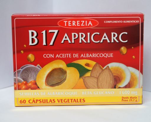 B17 Aprikarc med Aprikoskärnolja 60 vegetabiliska kapslar