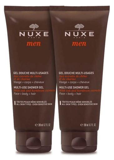 Men Multi-Use Shower Gel Duo 2 x 200 ml