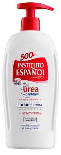 Urea Lotion med Panthenol 500 ml