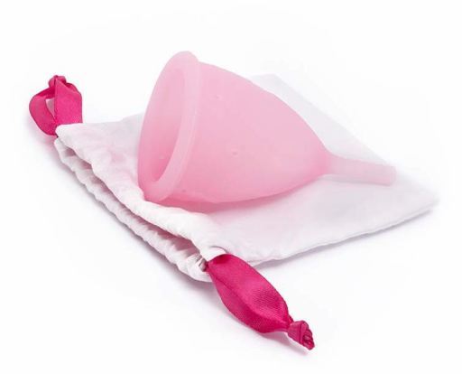 Gina menstruationskopp storlek S rosa