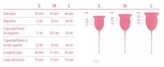 Menstrual cup storlek M 2 koppar + sterilisator