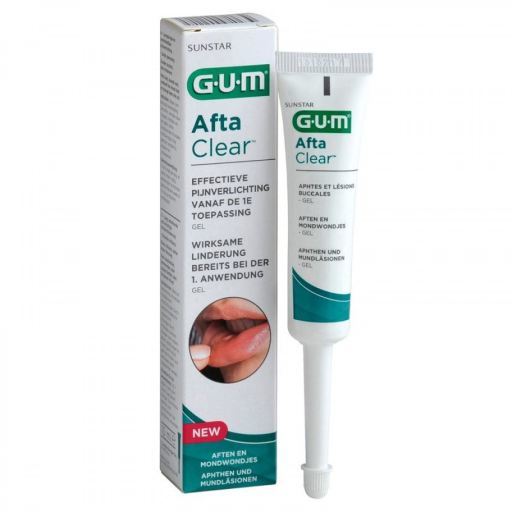 Gum Afta Clear Gel på 10 ml