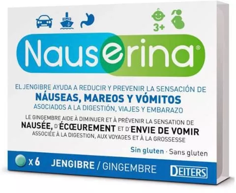 Nauserina 6 tabletter