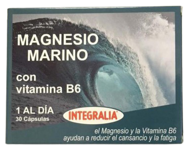 Marint magnesium + vitamin B6 30 kapslar