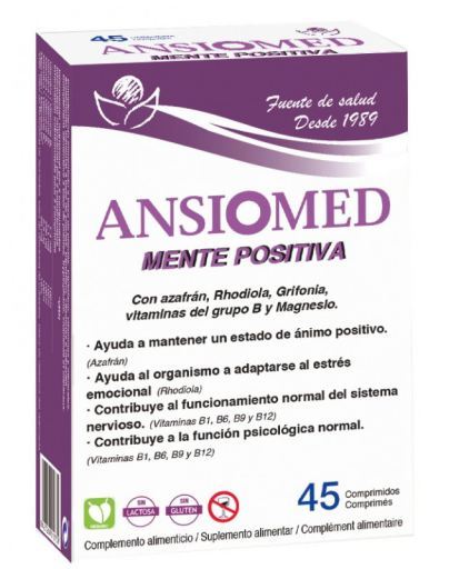 Ansiomed Positive Mind 45 tabletter