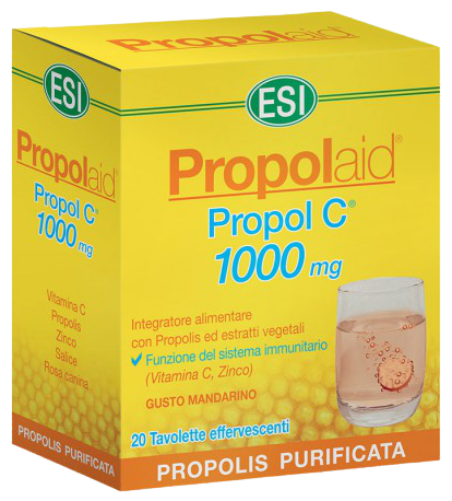 Propolaid Propol C 1000 mg 20 brusande tabletter