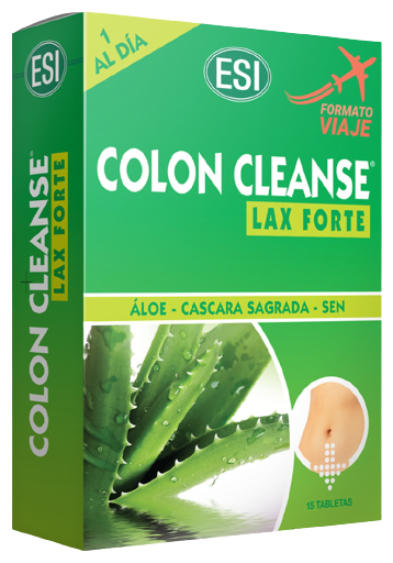 Colon Cleanse Lax Forte Viaje 15 kapslar