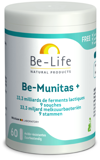 Be-Munitas + 60 kapslar