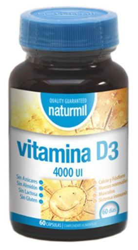 Vitamin D3 4000 Ui 60 kapslar