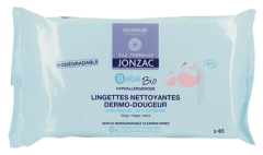 Bebé Bionedbrytbara Baby Wipes 40 enheter