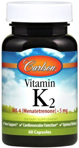 Vitamin K2 som MK 4 av 5 mg 60 kapslar