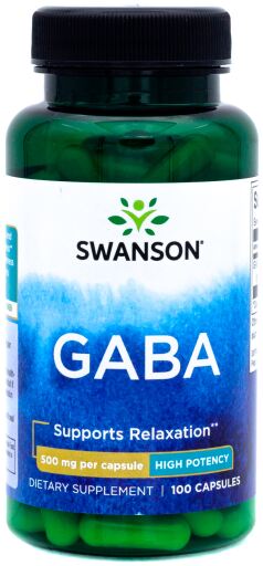 Gaba 500 mg 100 kapslar