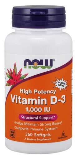 Vitamin D3 1 000 Ui 360 mjuka kapslar