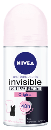 Svart &amp; vit Invisible Deodorant Roll-On 50 ml