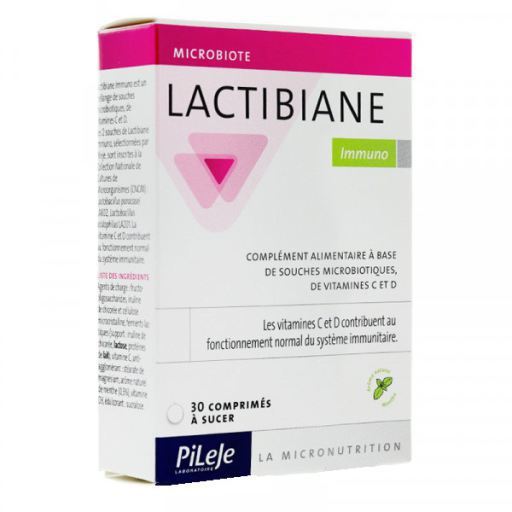 Lactibiane Immuno 30 sugtabletter