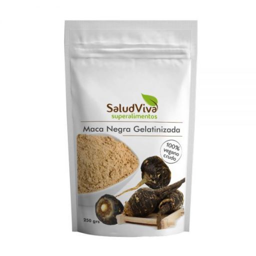 Gelatinerad svart Maca 250 gr