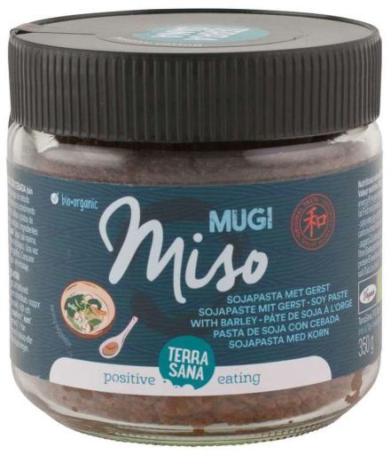 Opastöriserad Mugi Miso Sojabönpasta med korn