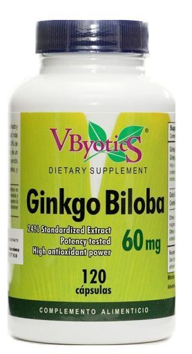 Ginkgo Biloba 120 mg 120 kapslar