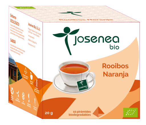 Rooibos Orange Bio 10 pyramidrockar