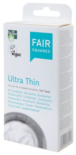 Fair Squared Ultra Fin Condoms 10 enheter