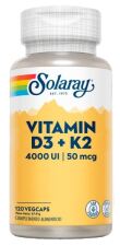 Vitamin D3 + K2 120 Kapslar