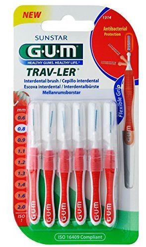 Trav-ler Interdental Brush iso1 1314 0,8mm 6 st