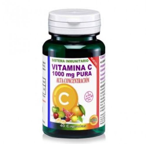 Ren C-vitamin 40 Kapslar 1 gr