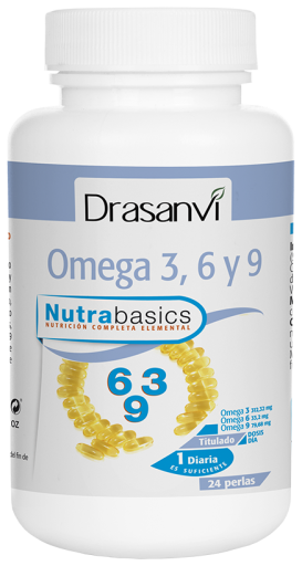 Nutrabasic Omega 3, 6 och 9, 24 pärlor