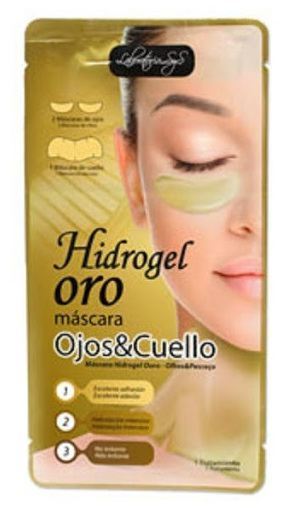 Guld Hydrogel hals- och ögonmask