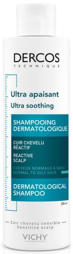 Dercos Ultra Soothing Shampoo 200 ml