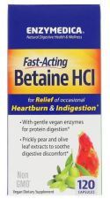 Betaine HCL 120 capsules 