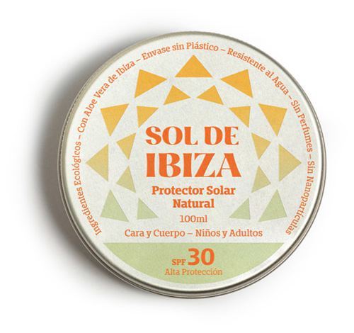 Ekologisk solkräm från Ibiza spf 30+ 100 ml