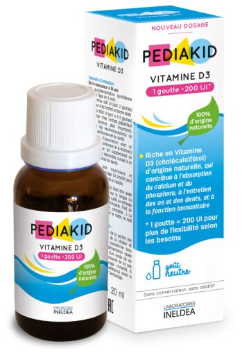 Pediakid Vitamin D3 20 ml