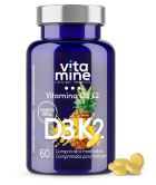 Vitamin D3+K2 500 mg 60 tabletter